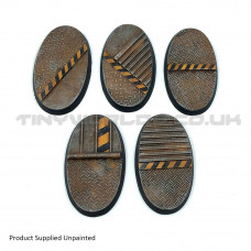 60mm x 35mm Oval Hive City Industrial Resin Bases