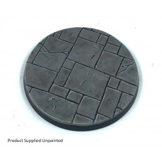 80mm Round Paved Resin Base