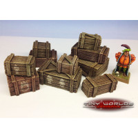 Crates Set - 10 Pieces