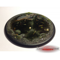 120mm Round Lipped Swamp Water Effects Resin Base