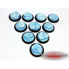 30mm Round Lipped Ice World Resin Bases