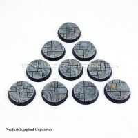 32mm Round Paved Dungeon Resin Bases