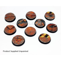 25mm Round Hive City Industrial Resin Bases (Old Version - While Stocks Last)
