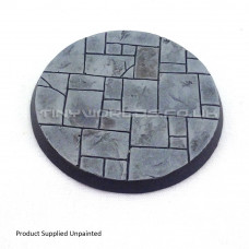 60mm Round Paved Resin Base A