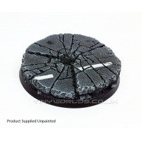 60mm Round Urban Rubble Resin Base B