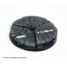 60mm Round Urban Rubble Resin Base B