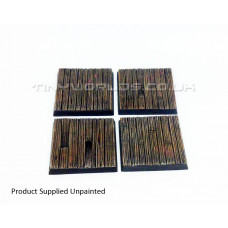 40mm Wooden Plank Wargaming Resin Bases