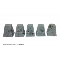 Dragons Teeth Tank Traps - Large - Damaged