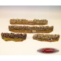 Stone Walls Set - 4 Pieces