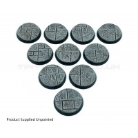 28.5mm Round Paved Dungeon Resin Bases